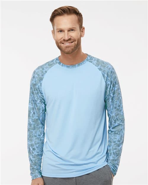 Paragon Men's Panama Colorblocked Long Sleeve T-Shirt