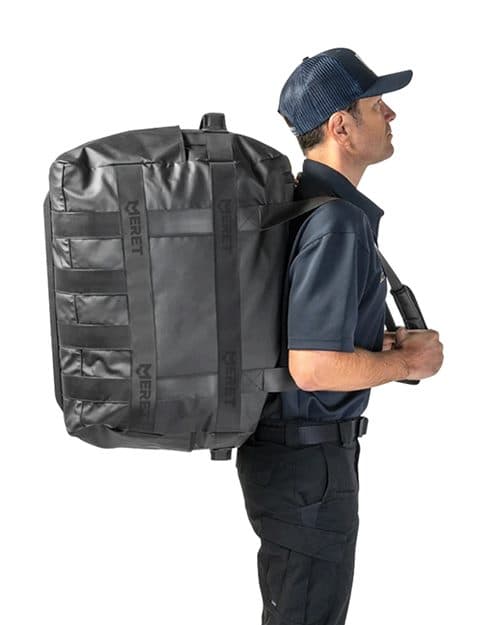 MERET TURNOUT™ PRO X Black Duffel Bag