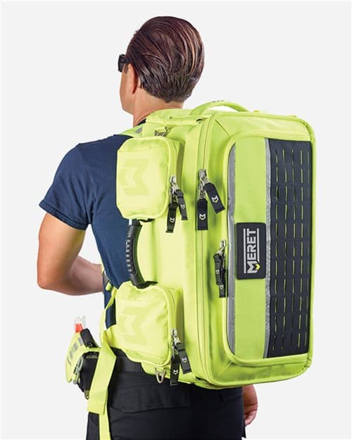 MERET OMNI™ PRO X High Viz Yellow Convertible Backpack Bag