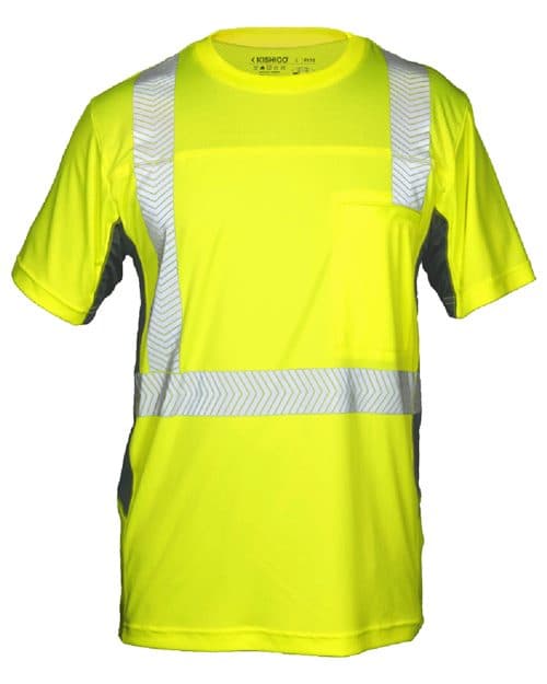 Kishigo Unisex Premium Black Series® Cool Touch Class 2 T-Shirt