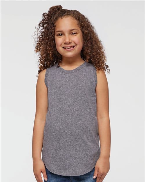 LAT Girls' Relaxed Fine Jersey Tank
