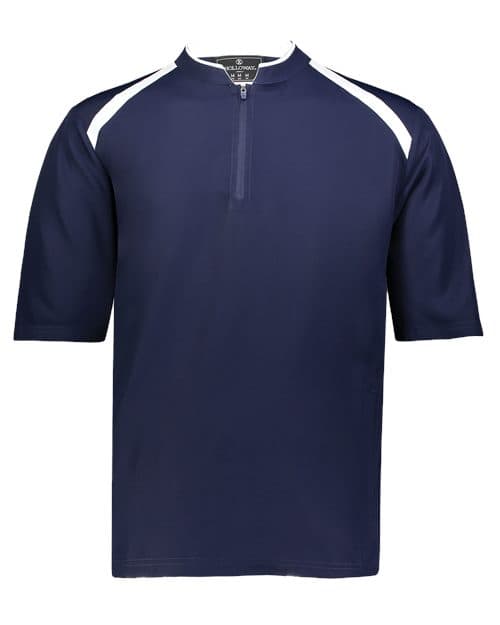 Holloway Youth Clubhouse Short Sleeve Quarter-Zip Pullover