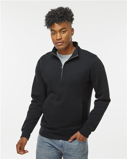 J. America Unisex Heavyweight Fleece Quarter-Zip Sweatshirt