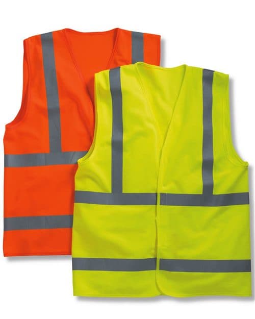 Bayside Unisex USA-Made Economy Class 2 ANSI Vest