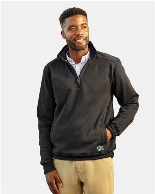 Nautica Men's Anchor Fleece Quarter-Zip Pullover