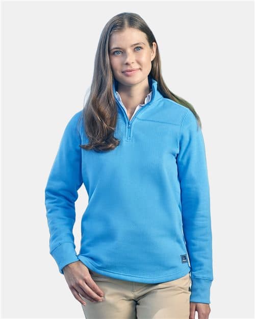 Nautica Women's Anchor Fleece Quarter-Zip Sweatshirt