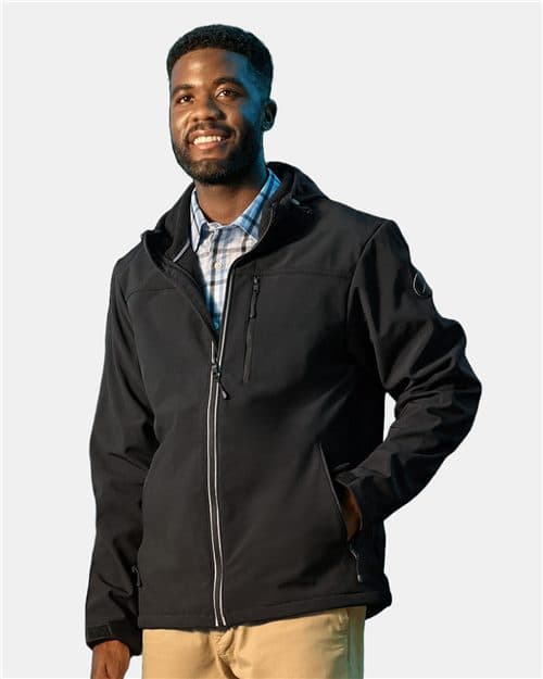 Nautica Men's Wavestorm Hooded Soft Shell Jacket