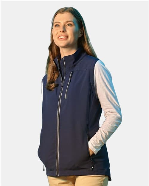 Nautica Women's Wavestorm Soft Shell Vest