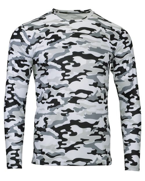Paragon Men's Woodland Performance Long Sleeve T-Shirt