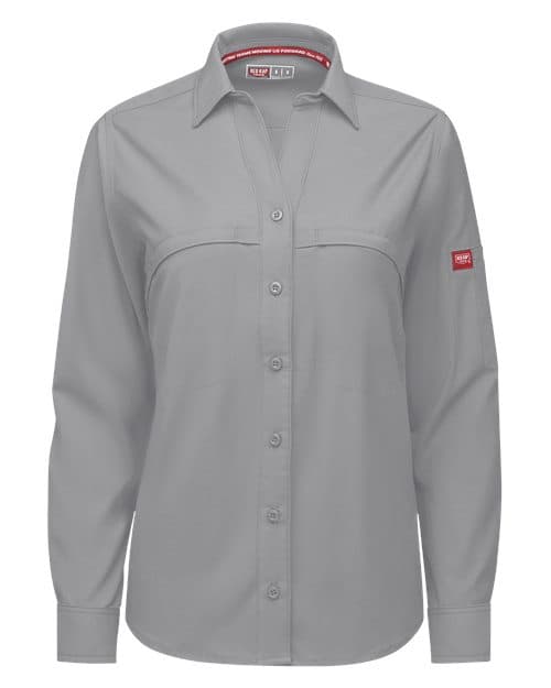 Red Kap Women's Cooling Long Sleeve Work Shirt
