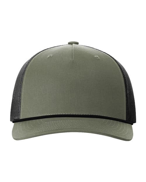 Richardson Five-Panel Trucker Rope Cap