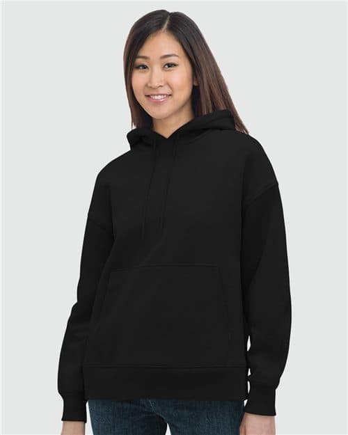 Bayside Women's USA-Made Hooded Sweatshirt