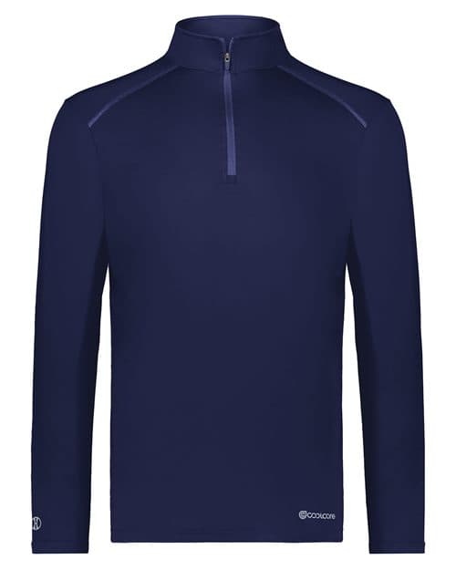 Holloway Youth CoolCore® Quarter-Zip Pullover