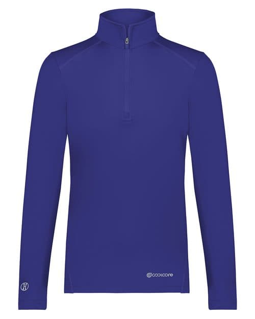 Holloway Women's CoolCore® Quarter-Zip Pullover