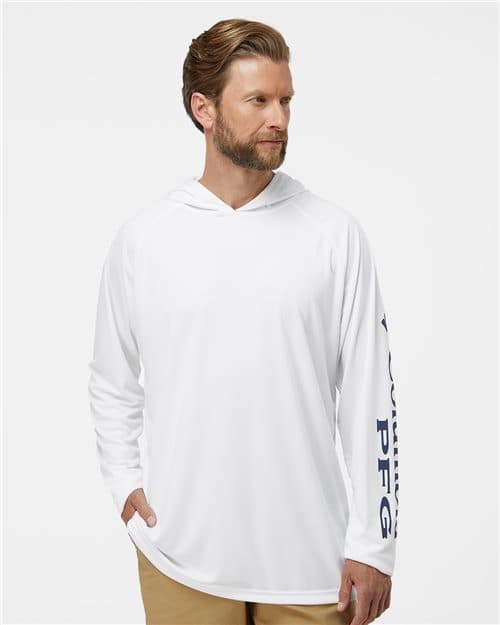 Columbia Men's PFG Terminal Tackle™ Hooded Long Sleeve T-Shirt