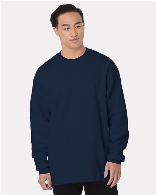 Bayside Men's USA-Made Heavyweight Waffle Knit Thermal