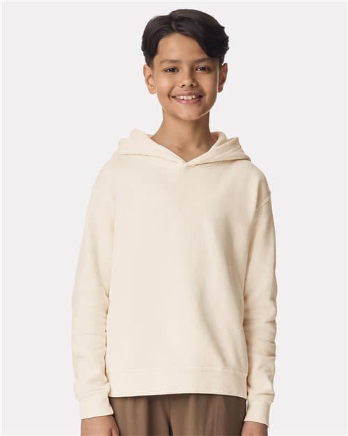 Comfort Colors Youth Garment-Dyed Lightweight Hooded Sweatshirt