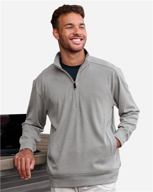 J. America Unisex Element Fleece Quarter-Zip Sweatshirt