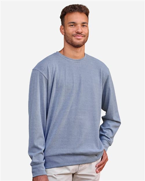 J. America Unisex Element Fleece Crewneck Sweatshirt