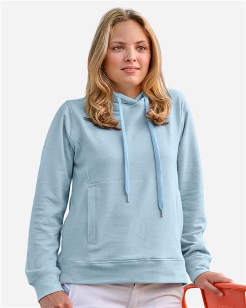 J. America Women's Electric Fleece Hooded Sweatshirt