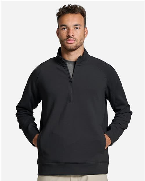 J. America Unisex Apex Fleece Quarter-Zip Sweatshirt