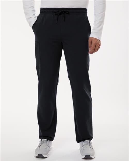 Jaanuu Men's Rhodes Everyday Straight-Leg Scrub Pants