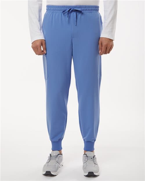 Jaanuu Men's Osmo 8-Pocket Scrub Joggers