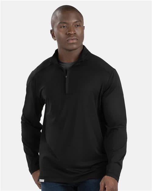 Holloway Unisex Eco Revive™ Ventura Soft Knit Quarter-Zip Pullover