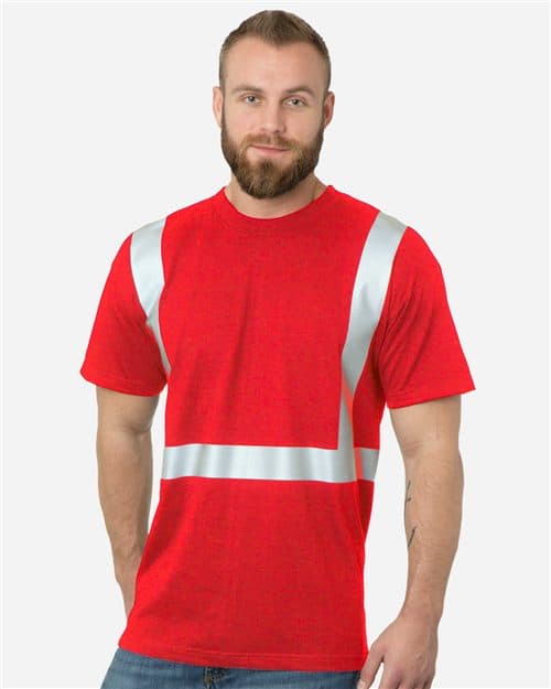 Bayside Unisex USA-Made 50/50 High Visibility T-Shirt