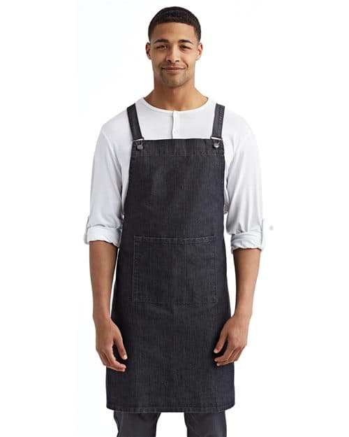 Artisan Collection by Reprime Cross Back Barista Bib Apron