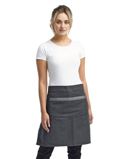 Artisan Collection by Reprime Domain Contrast Denim Waist Apron