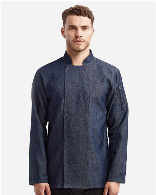 Artisan Collection by Reprime Unisex Denim Chef's Jacket