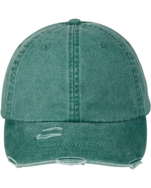 Adams Headwear Classic Pigment Distressed Dad Hat
