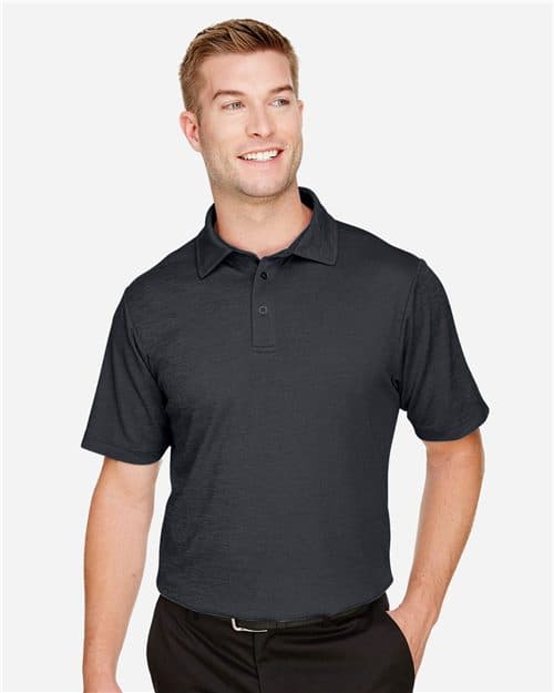 Devon & Jones Men's CrownLux Performance® Address Mélange Polo