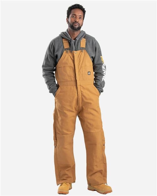 Berne Apparel Men's Tall Heritage Insulated Bib Overall