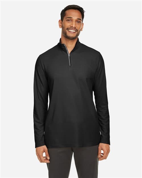 CORE365 Men's Fusion ChromaSoft™ Pique Quarter-Zip Pullover