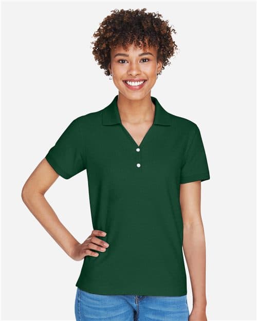 Devon & Jones Women's Pima Piqué Polo