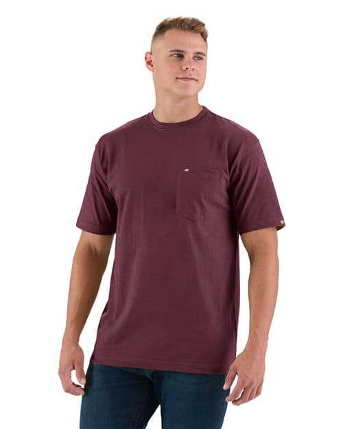 Berne Apparel Men's Tall Heavyweight Pocket T-Shirt