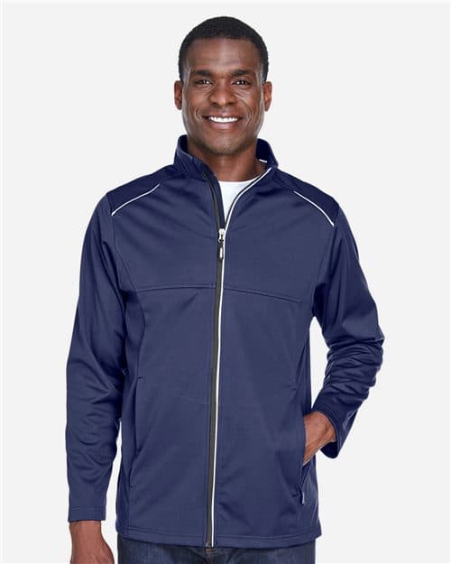 CORE365 Men's Techno Lite Three-Layer Knit Tech-Shell