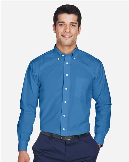 Devon & Jones Men's Crown Collection® Oxford Woven Dress Shirt
