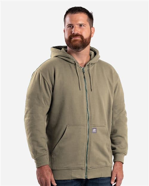 Berne Apparel Men's Heritage Thermal Lined Hooded Sweatshirt