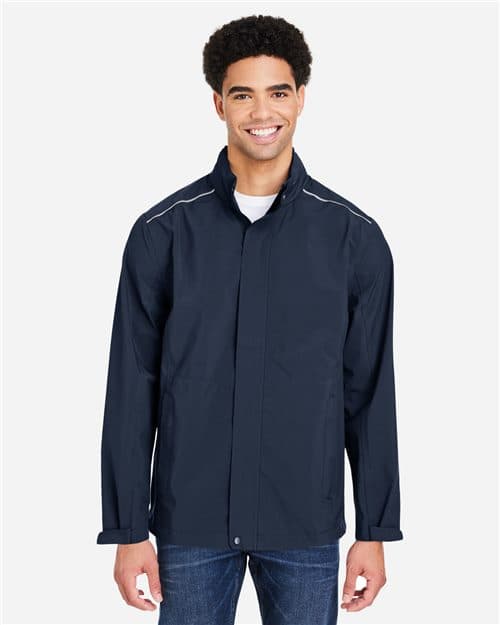 CORE365 Men's Barrier Packable Rain Jacket