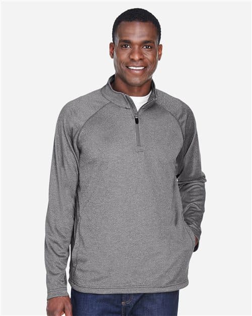 Devon & Jones Men's Stretch Tech-Shell® Compass Quarter-Zip Pullover