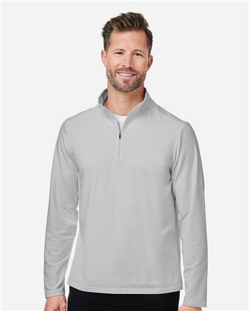 Devon & Jones Men's Raleigh Stretch Quarter-Zip Pullover
