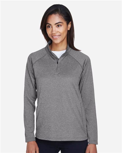 Devon & Jones Women's Stretch Tech-Shell® Compass Quarter-Zip Pullover