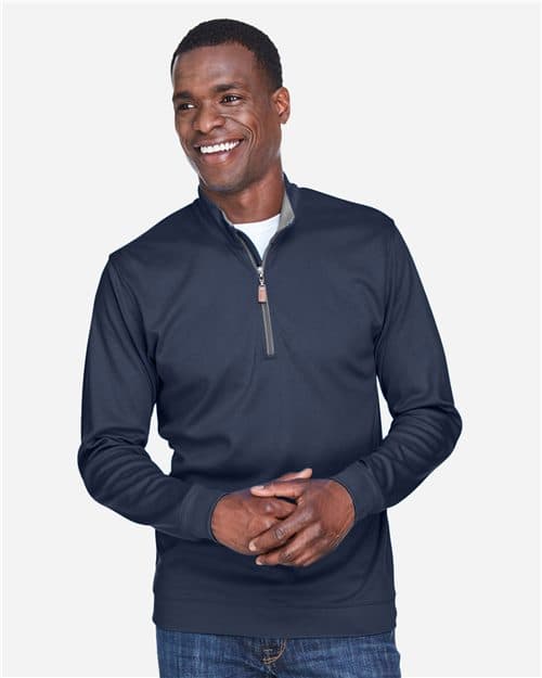 Devon & Jones Men's DRYTEC20™ Performance Quarter-Zip Pullover