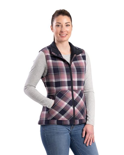 Berne Apparel Women's Insulated Flannel Vest