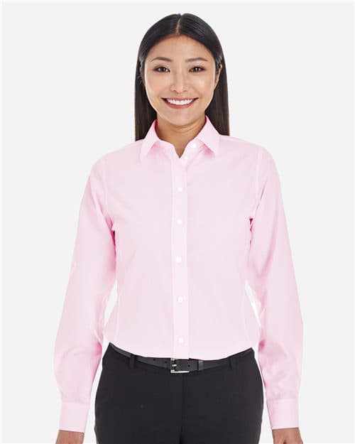 Devon & Jones Women's Crown Collection® Striped Woven Dress Shirt