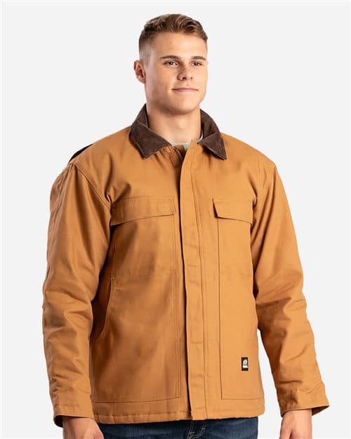 Berne Apparel Men's Tall Heritage Cotton Duck Chore Jacket