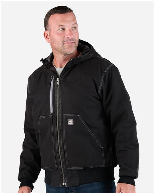 Berne Apparel Men's Modern Hooded Jacket